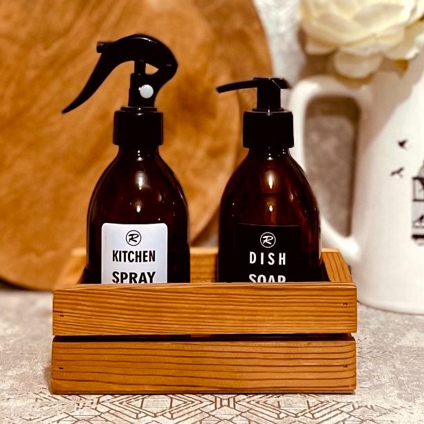 باکس چوبی اسپری روغن