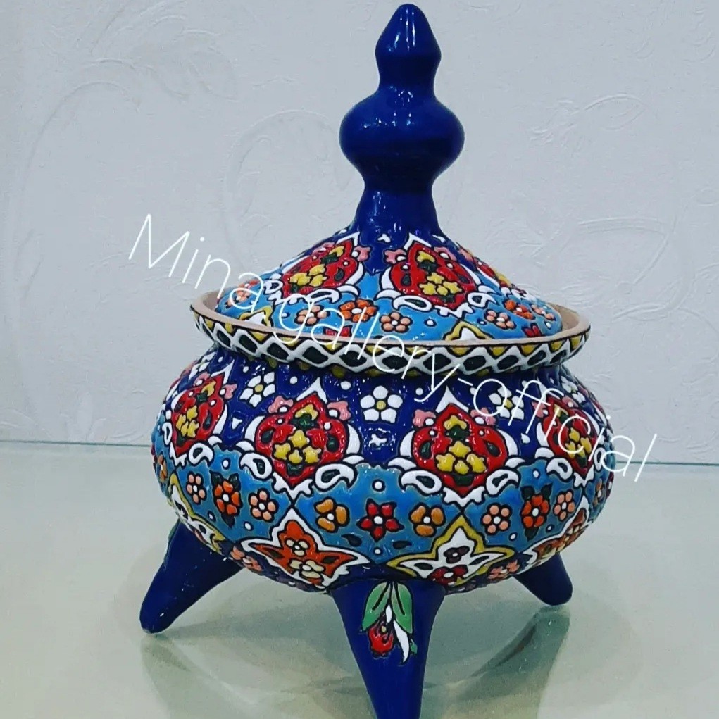 شکلات خوری میناکاری زیبا