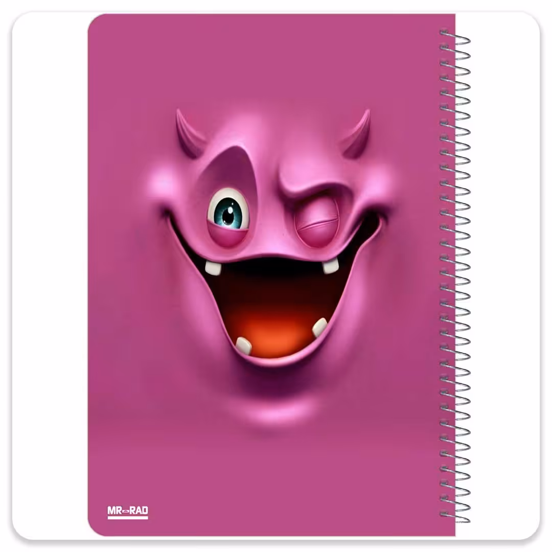 دفتر 50 برگ طرح بدجنس