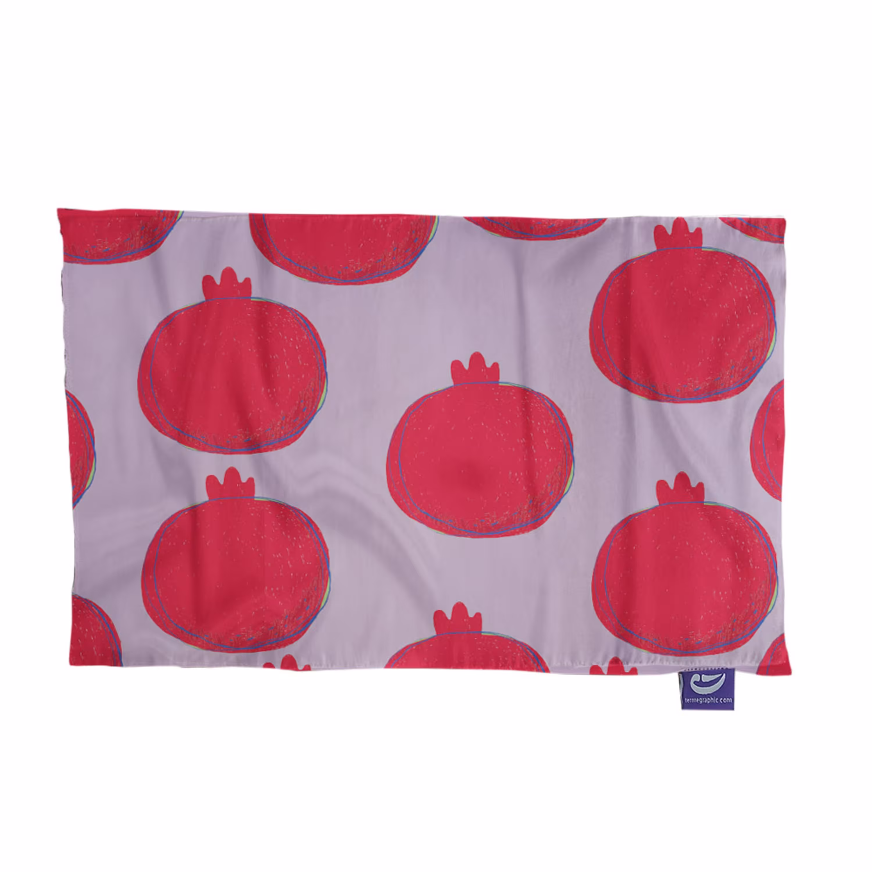 پارچه کادویی ترمه طراحان ایده مدل انار یلدا (صورتی) کد 1746