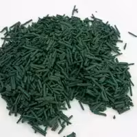 جلبک اسپیرولینا ( فرم رشته ای ) بسته 100 گرمی مخصوص آبزیان اکسیر سبز 