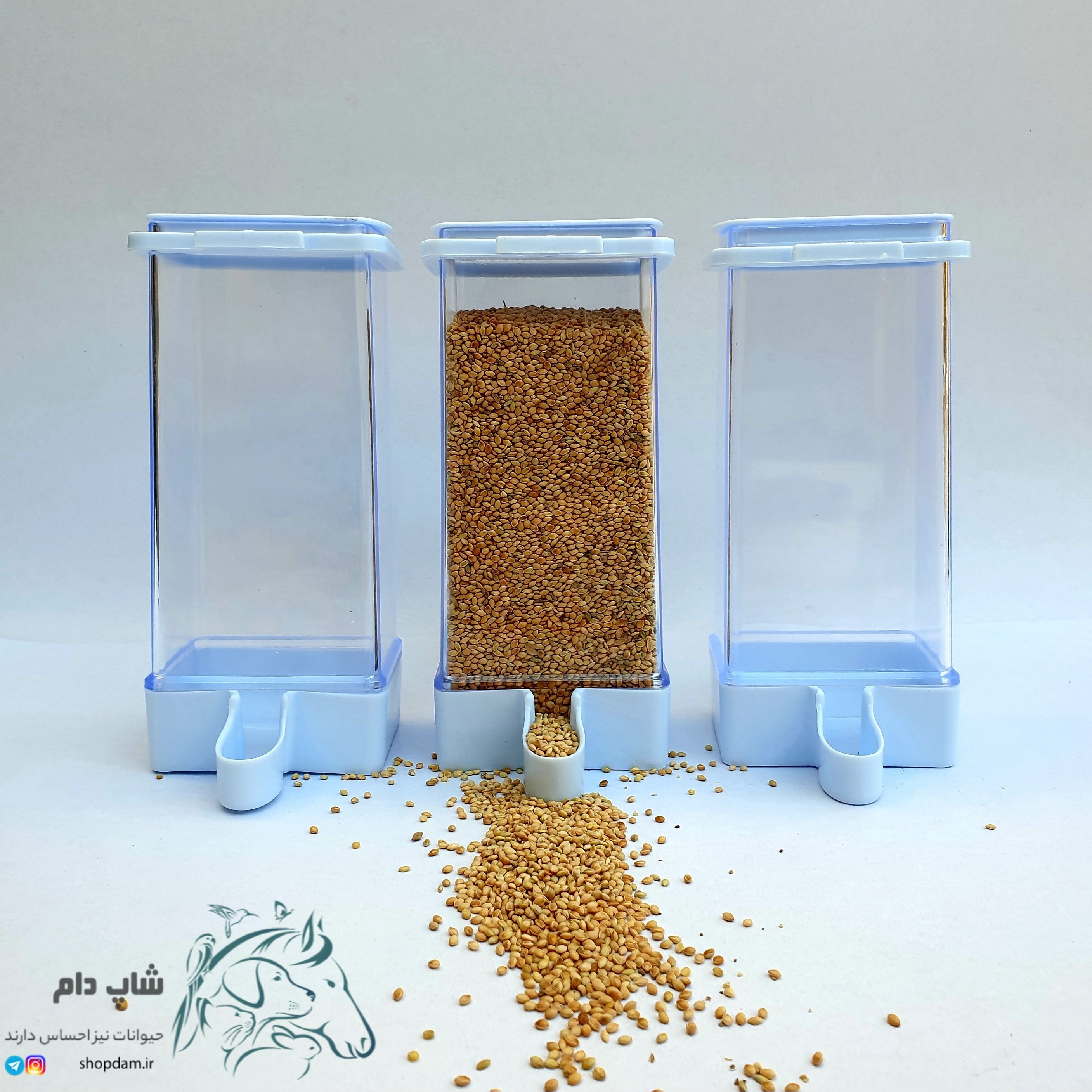 دانخوری سیلویی مناسب پرندگان زینتی مثل مرغ عشق عروس هلندی