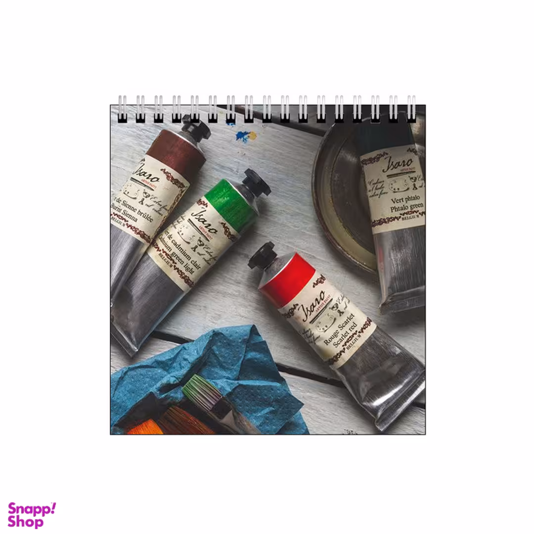 دفتر طراحی بامبیلیپ طرح رنگ روغن و نقاشی کد 7779763