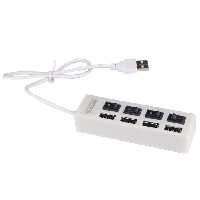 هاب 4 پورت USB2.0 کلیددار معمولیHUB 4 port USB2.0 with Switch