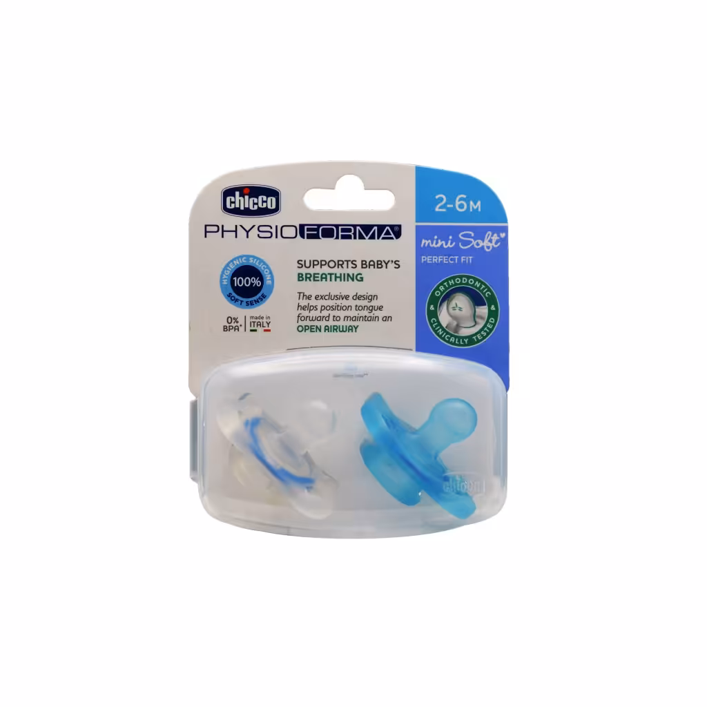 پستانک سیلیکونی 6_2 M چیکو (مدل mini soft)