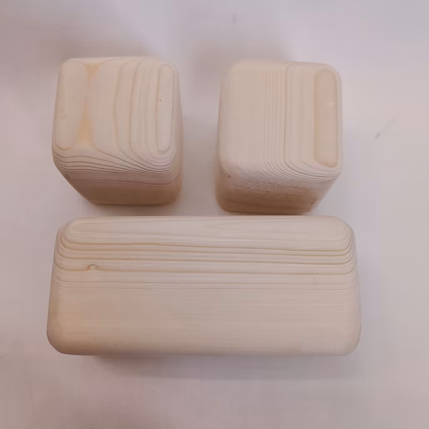 گاهشمار چوبی ست 3 تایی خام( ارسال پس کرایه )