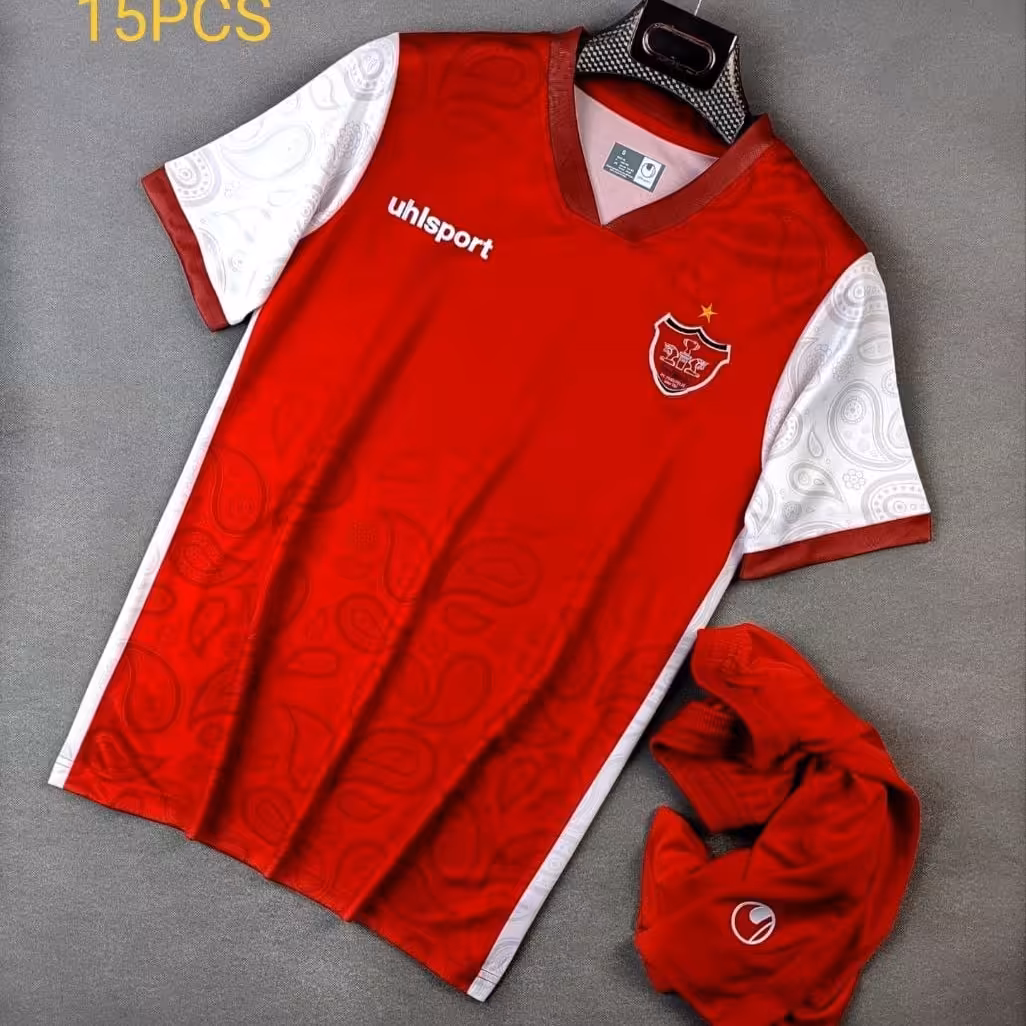 کیت تیشرت لباس  و شورت باشگاهی و ملی تیم پرسپولیس پیروزی ایران