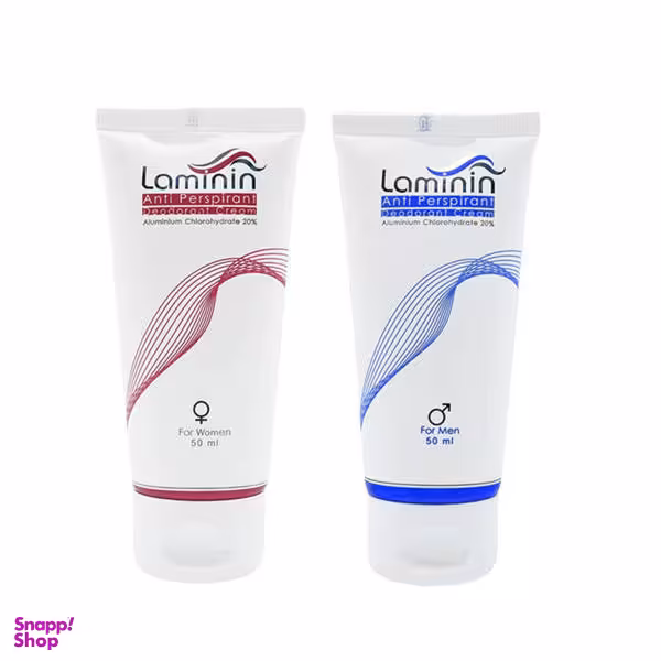 کرم ضد تعریق لامینین (Laminin) کد 002 حجم 50 میلی‌لیتر مجموعه 2 عددی