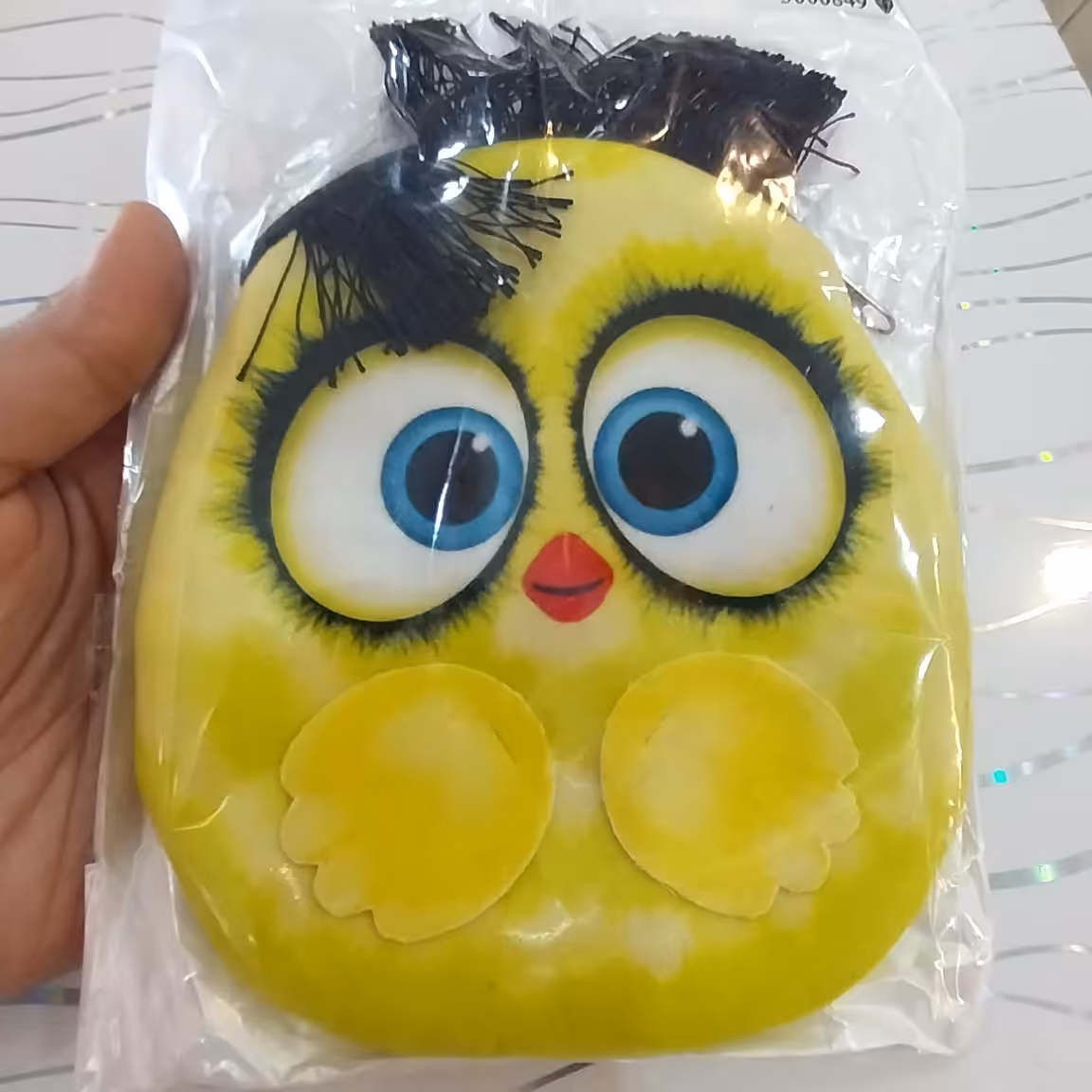 کیف عروسکی طرح گربه و جوجه 