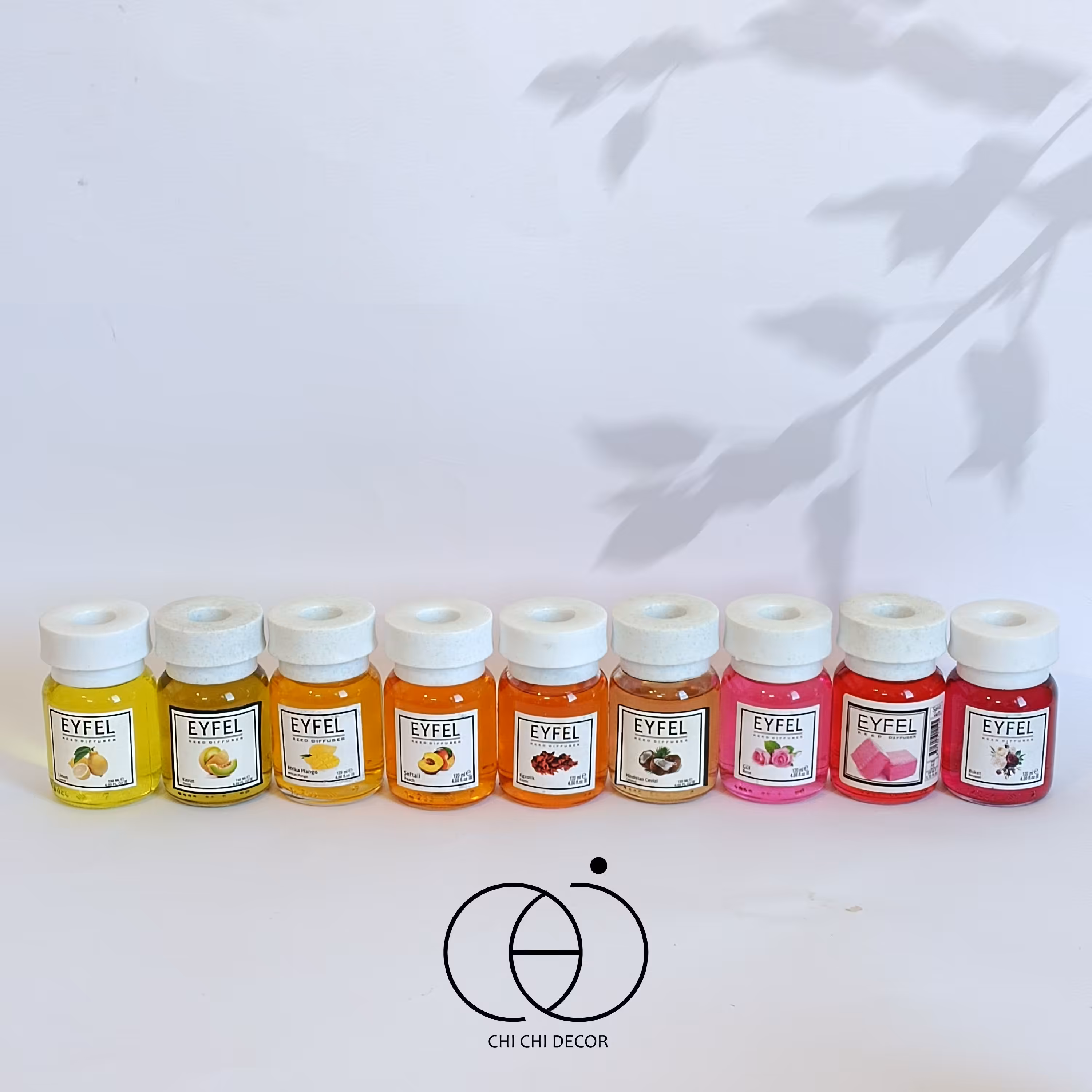 خوشبوکننده ایفل اصلی  ترکیه ای 120 میل،عمده،پک 18عددی،رایحه انتخابی