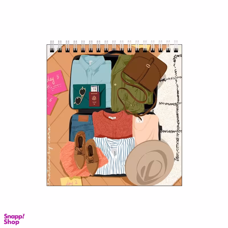 دفتر طراحی طرح چمدان سفر کد 5479139