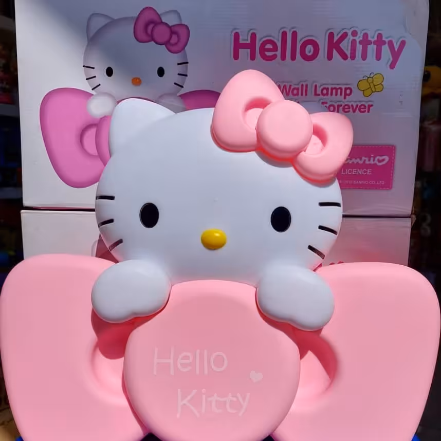 چراغ خواب دیواری چراغ خواب کیتی چراغ خواب دخترونه 