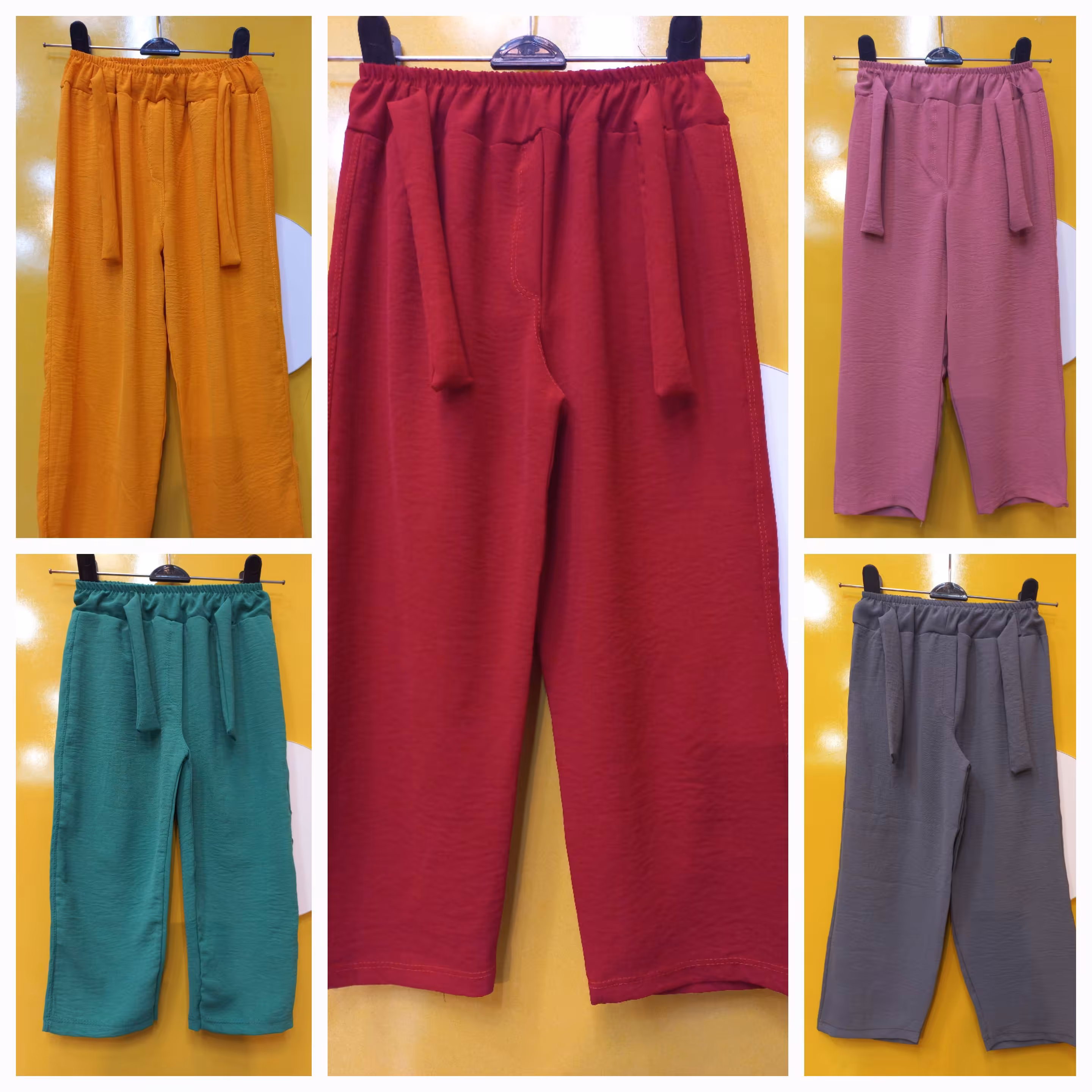 شلوار ابروبادی دخترانه مناسب 3 الی 12 سال