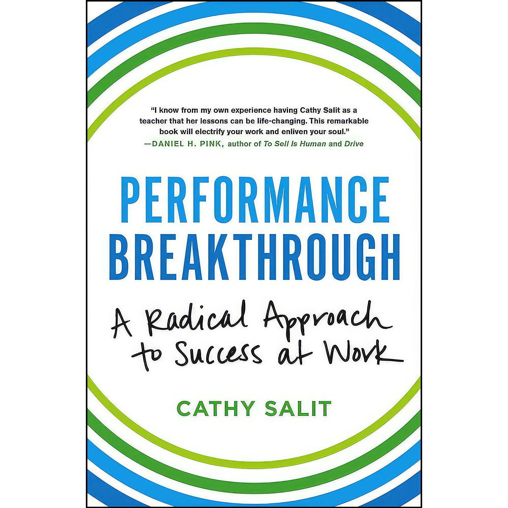 کتاب زبان اصلی Performance Breakthrough اثر Cathy Rose Salit
