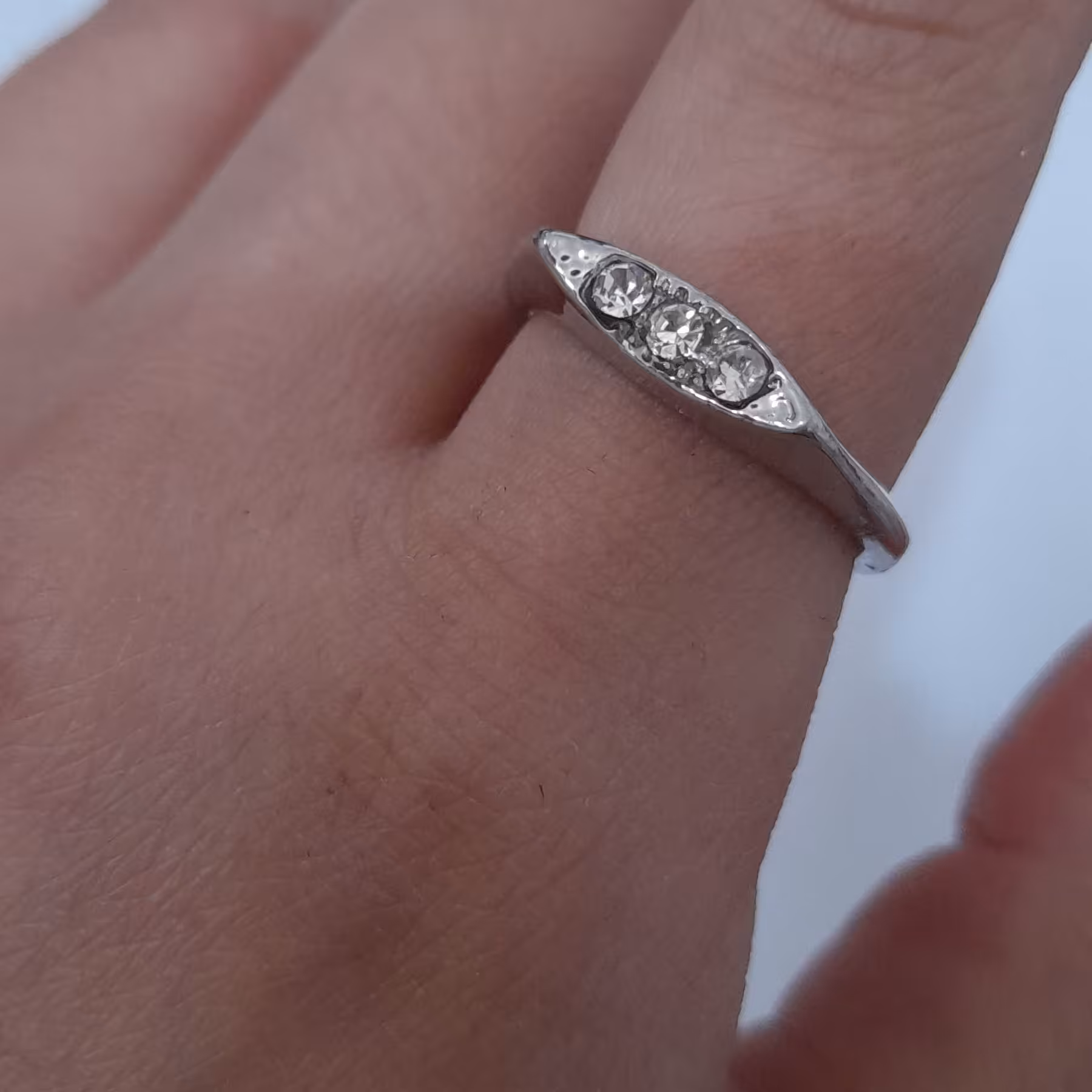 انگشتر تیتانیوم براق و صیقلی