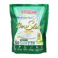 قهوه سبز فوری با عصاره لوبیا سفید رژیمی 12 عدد کابیزکو - cobizco