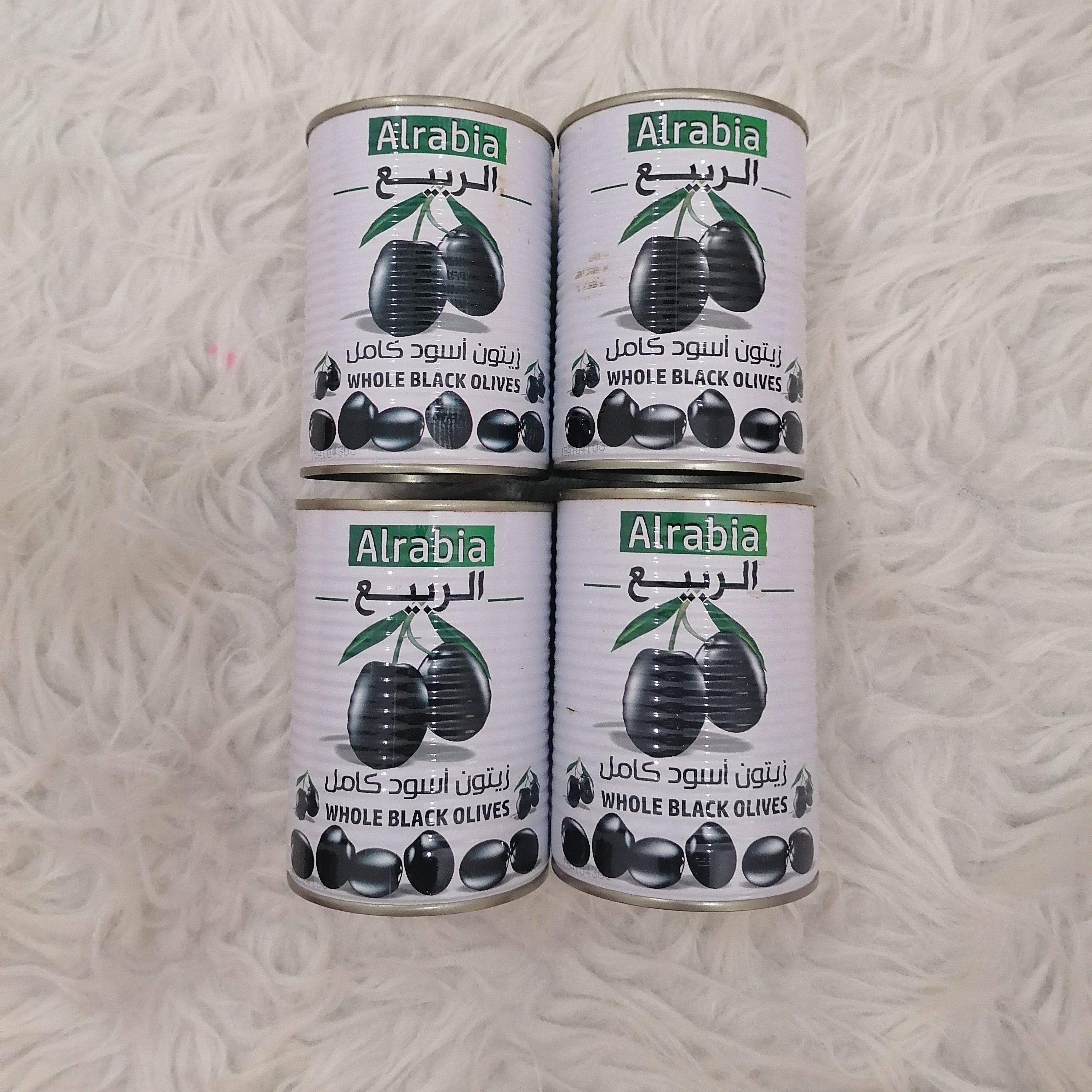 زیتون سیاه قوطی الربیع360 گرم