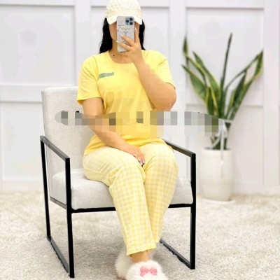تیشرت کاپدار و شلوار نخ پنبه کیفیت عالی فری تا سایز 44