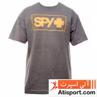 تي شرت مردانه Spy Boxed In Tee Characoal Orange