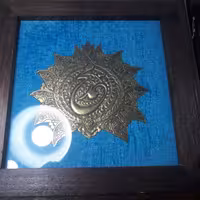 پشقاب قلم زنی مسی