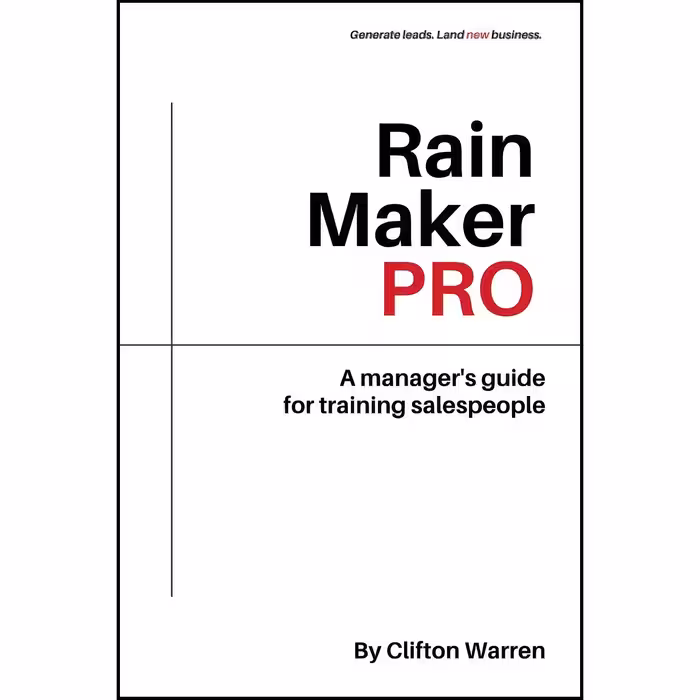 کتاب زبان اصلی Rain Maker Pro اثر Clifton T Warren
