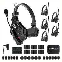 هدست بیسیم هالی لند Hollyland Solidcom C1-6S   6 Headsets