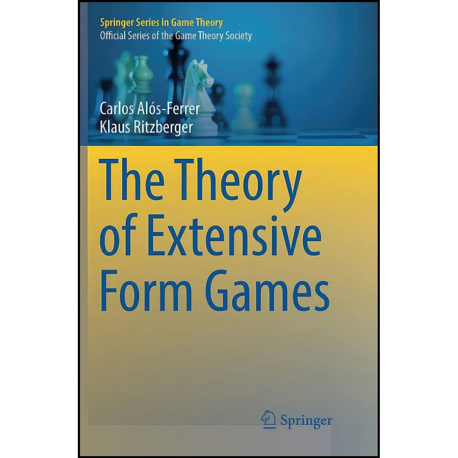 کتاب زبان اصلی The Theory of Extensive Form Games اثر جمعی از نویسندگان