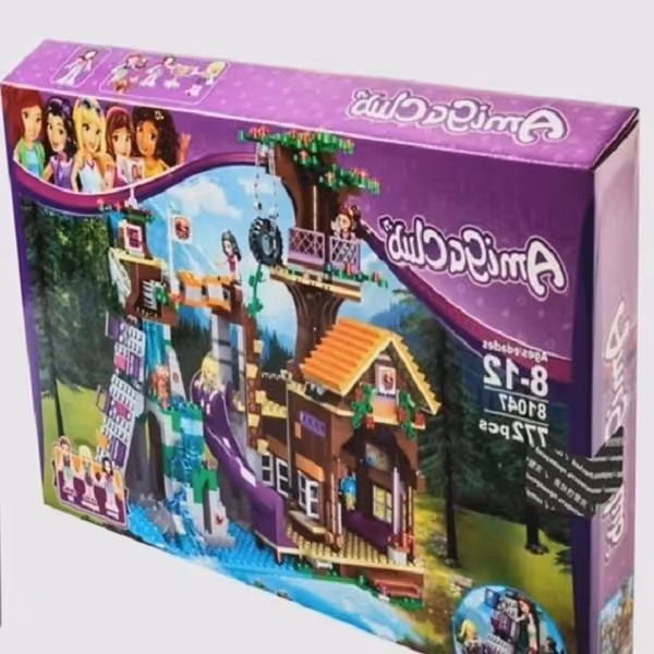 لگو خانه درختی دخترانه با 3 مینی فیگور