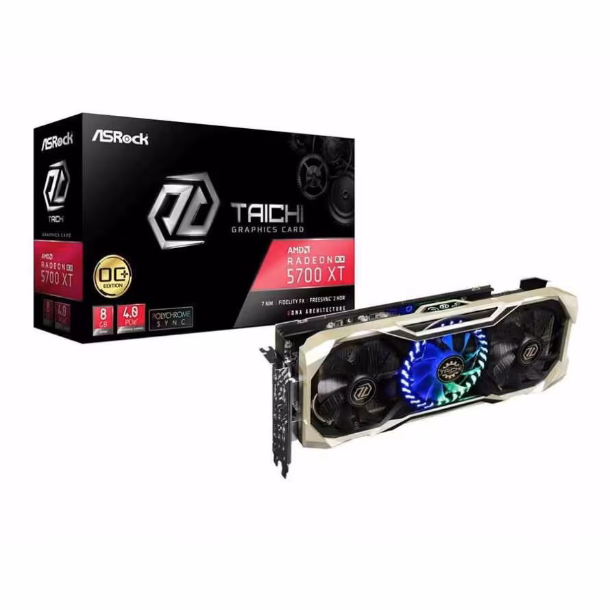 کارت گرافیک ازراک  RX 5700 XT TAICHI X 8G OC