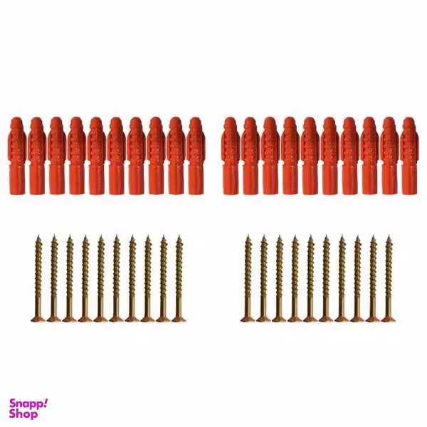 پیچ و رولپلاک کد 4-37-P بسته 40 عددی