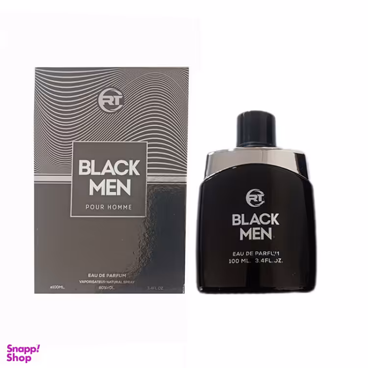 ادوپرفیوم مردانه آر تی مدل Black Men