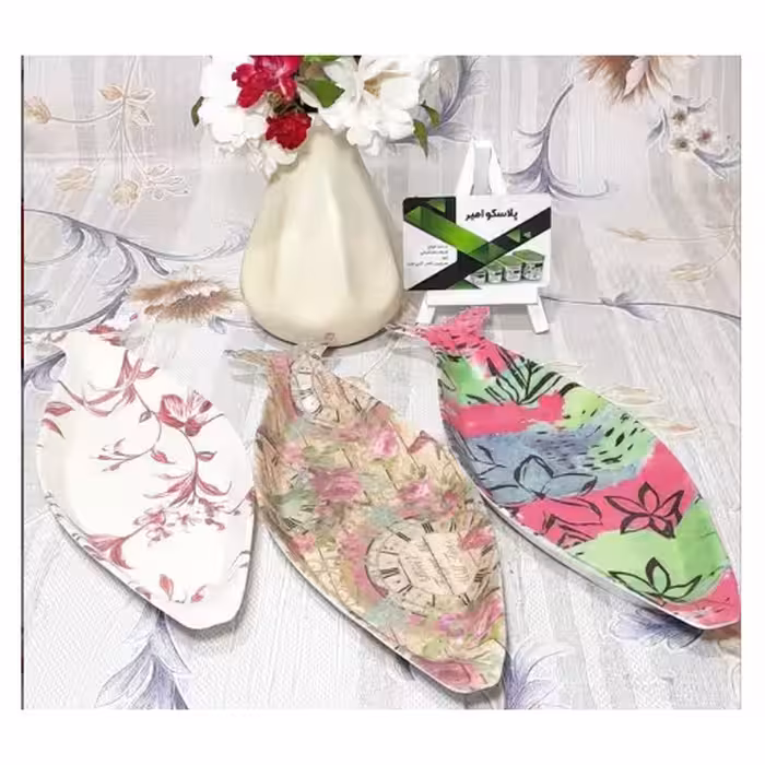 زیر قاشقی طرح دار