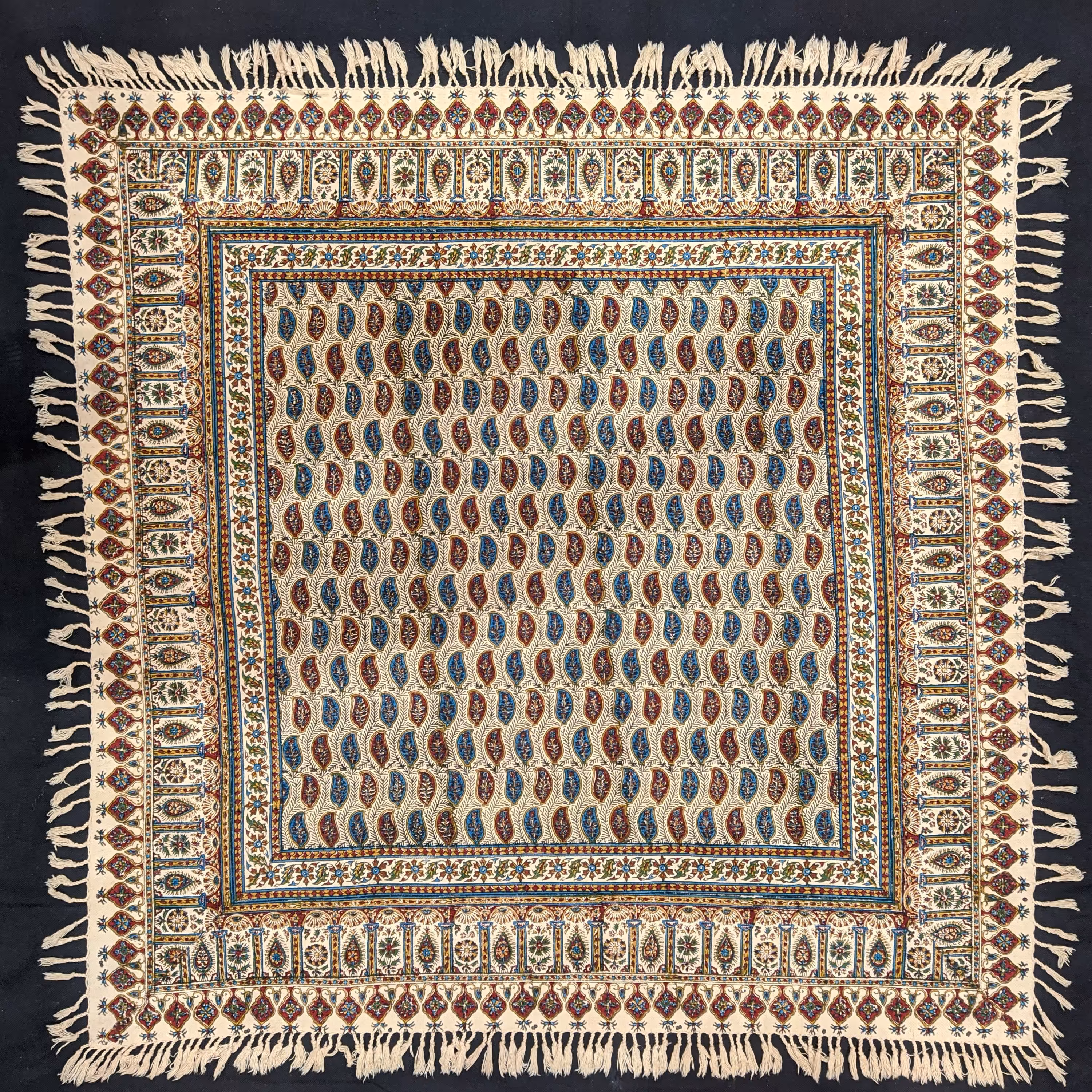 قلمکار 100 در 100 طرح 12بته