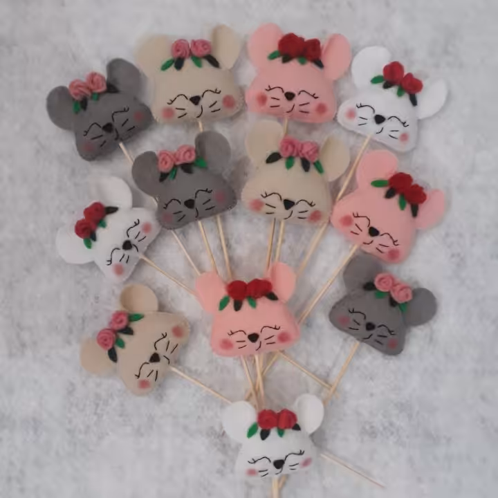 تاپر موش با تل گلی