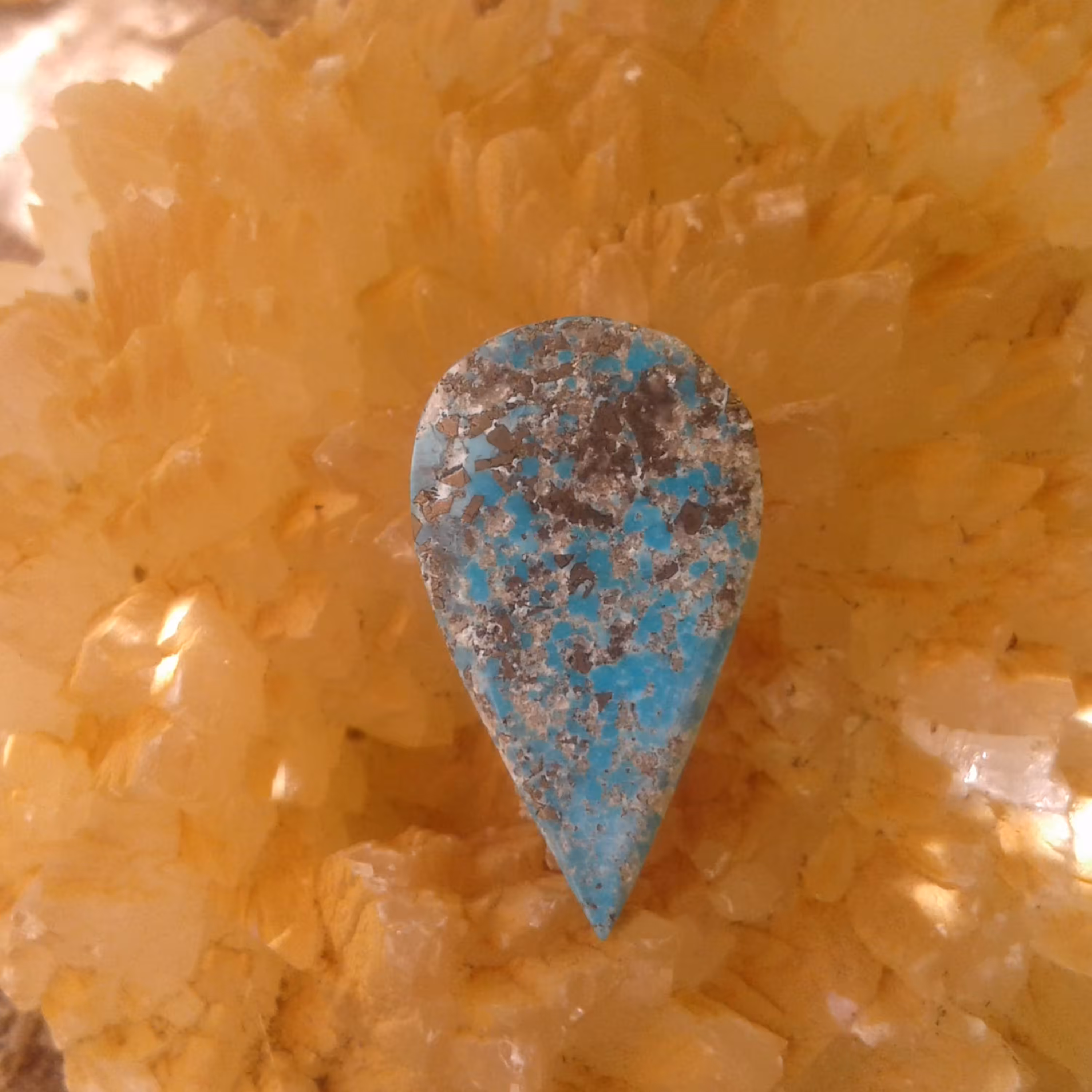 نگین فیروزه کرمان اشکلی  - کد GM-10009