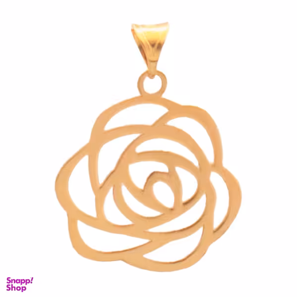 آویز گردنبند طلا 18 عیار زنانه شمیم گلد گالری مدل DP61