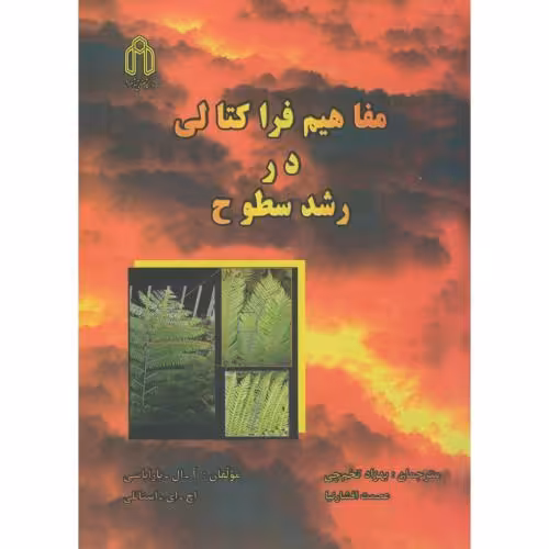 کتاب مفاهیم فراکتالی در رشد سطوح