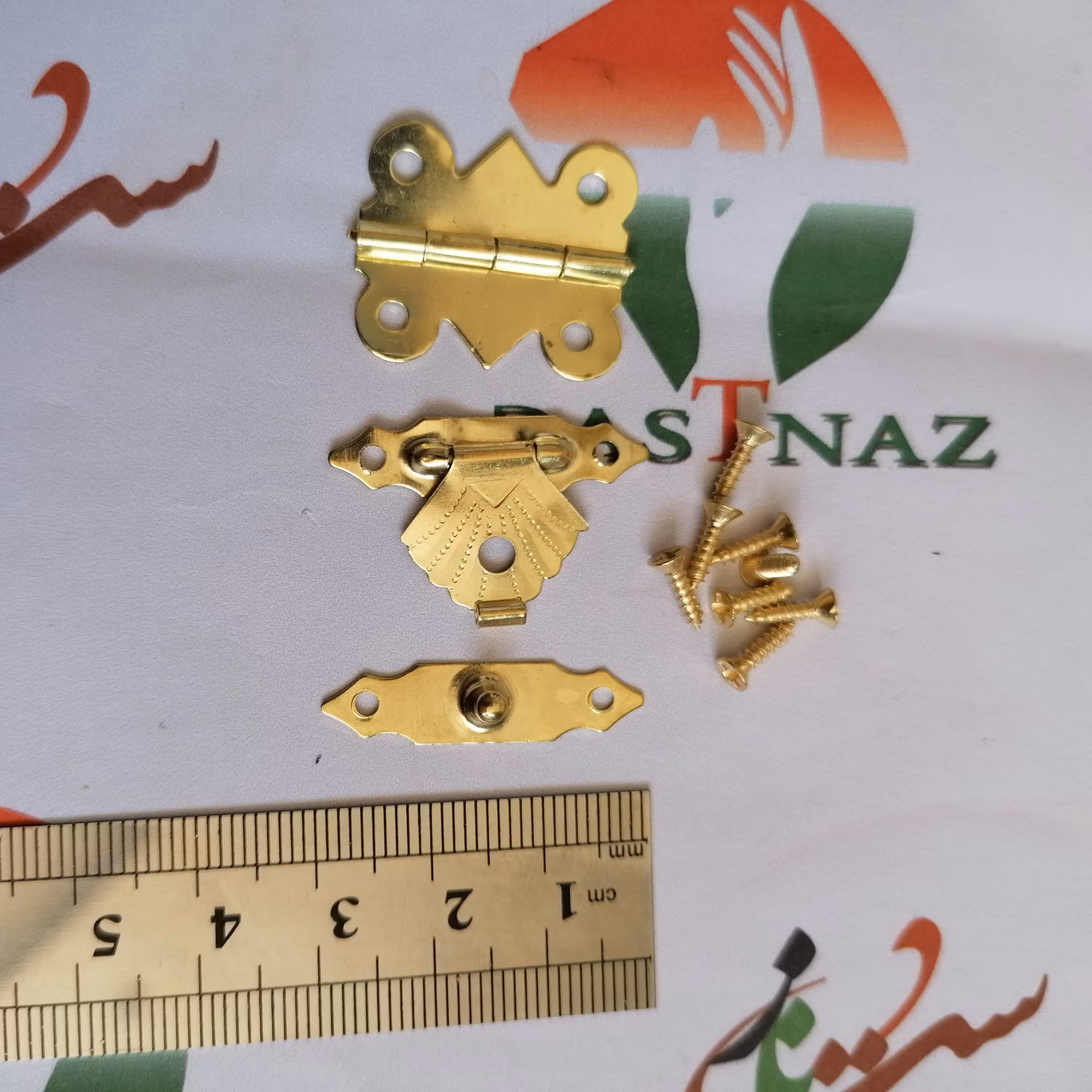 بسته یک عددی قفل کامل با لولا صندوق قرآنی مناسب جعبه و صندوقچه