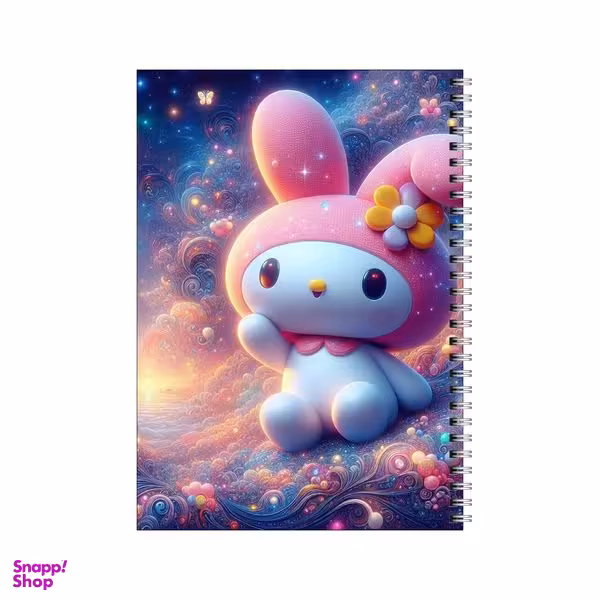 دفتر مشق 50 برگ بامبیلیپ طرح ملودی در کهکشان کد 0137494