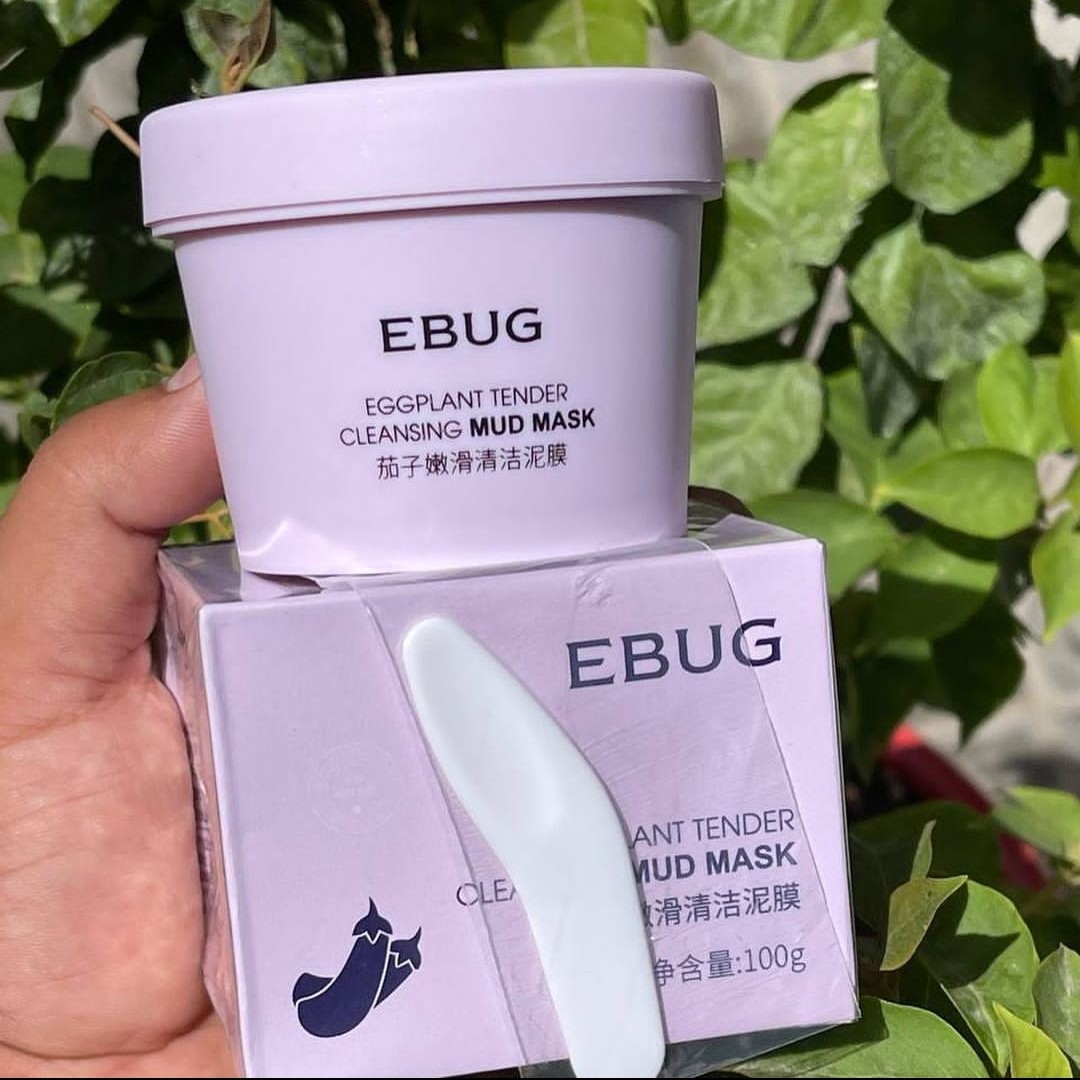 ماسک  بادمجان  ایباگ پاکسازی منافذ باز کوچک کننده منافذ