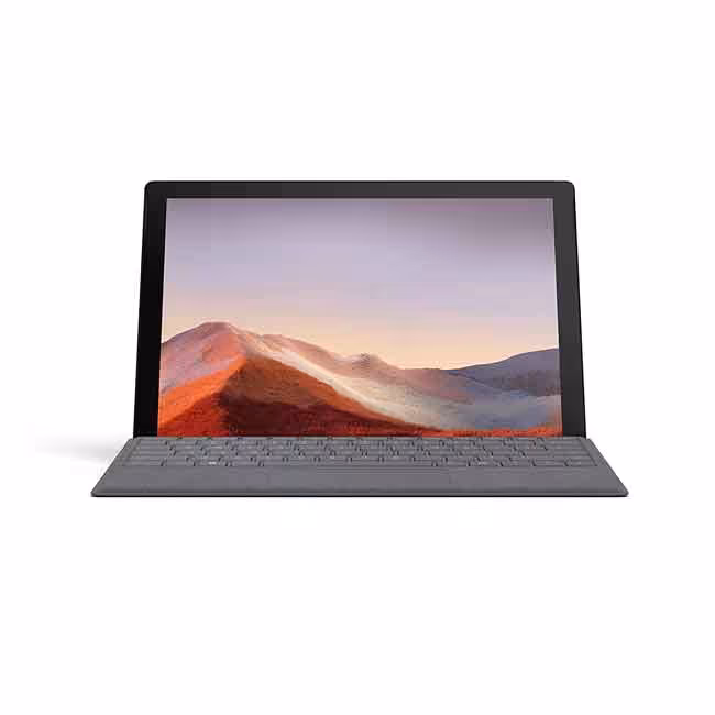 تبلت مایکروسافت Surface pro 7 2019 ظرفیت 128 گیگابایت نقره ای
