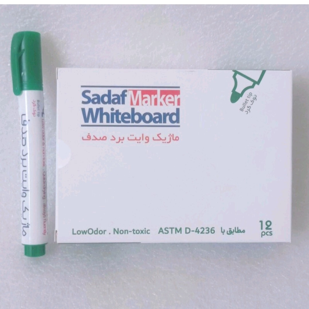 ماژیک وایت برد صدف 70سبز