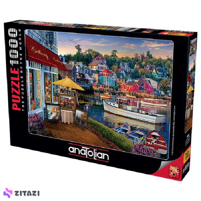 پازل 1000 تکه آناتولین مدل Harbour Gallery کد 1069