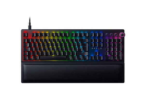 کیبورد گیمینگ ریزر مدل Blackwidow V3 Pro Green Switch
