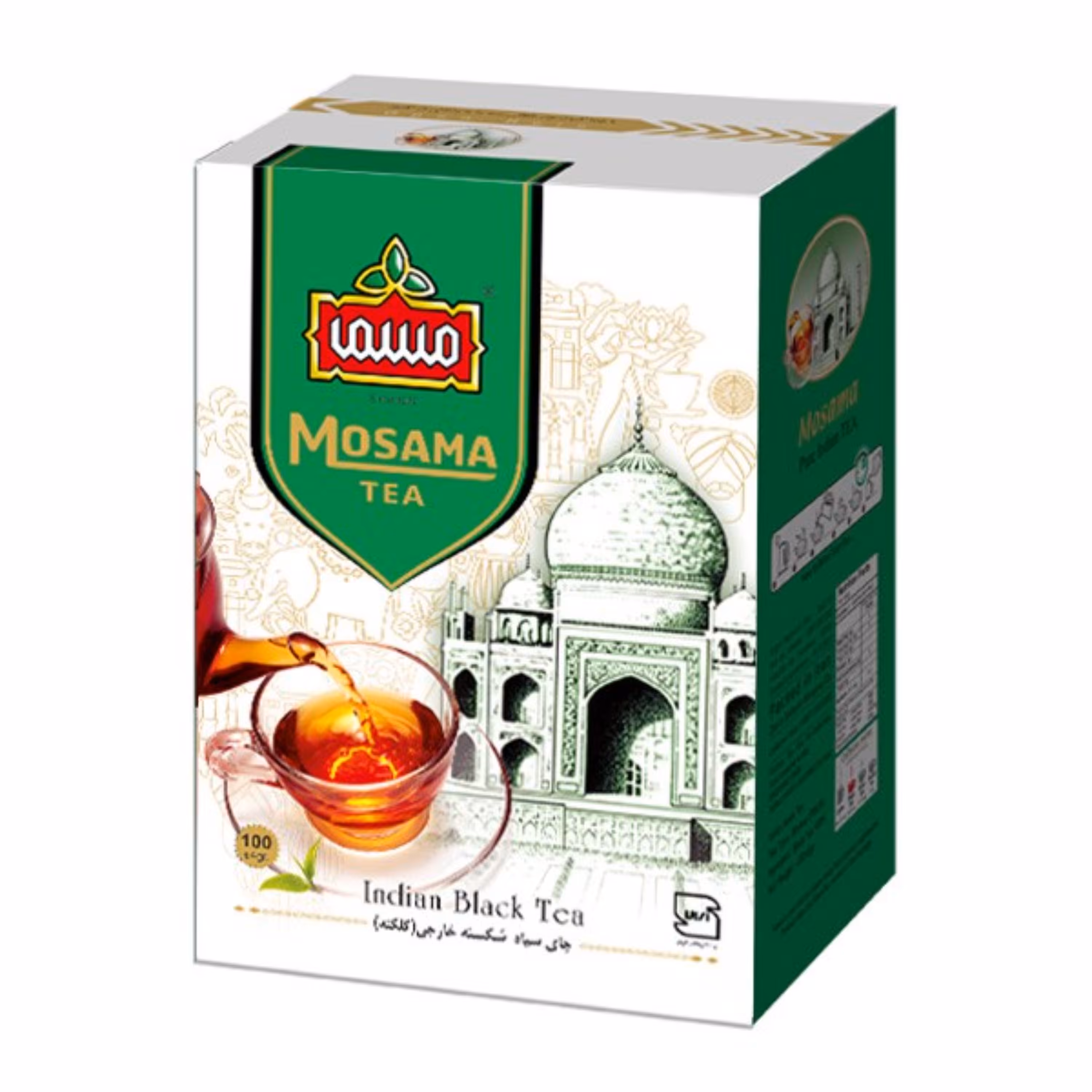 چای سیاه شکسته کلکته مسما - 100 گرم بسته مقوایی