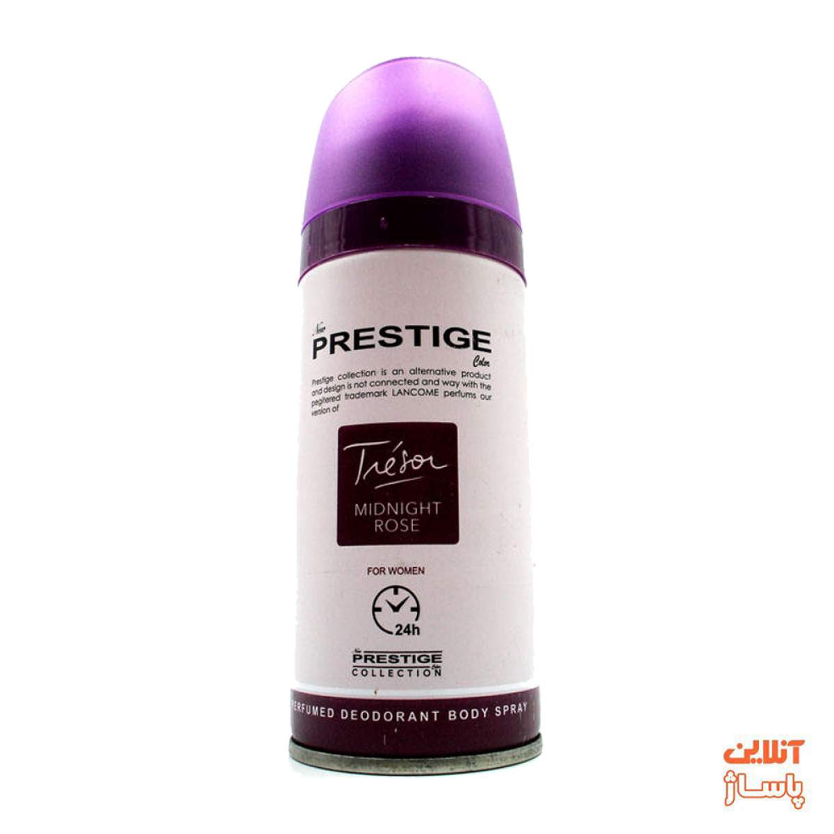 اسپری خوشبو کننده بدن زنانه پرستیژ مدل Tresor Midnight Rose حجم 150 میلی لیتر