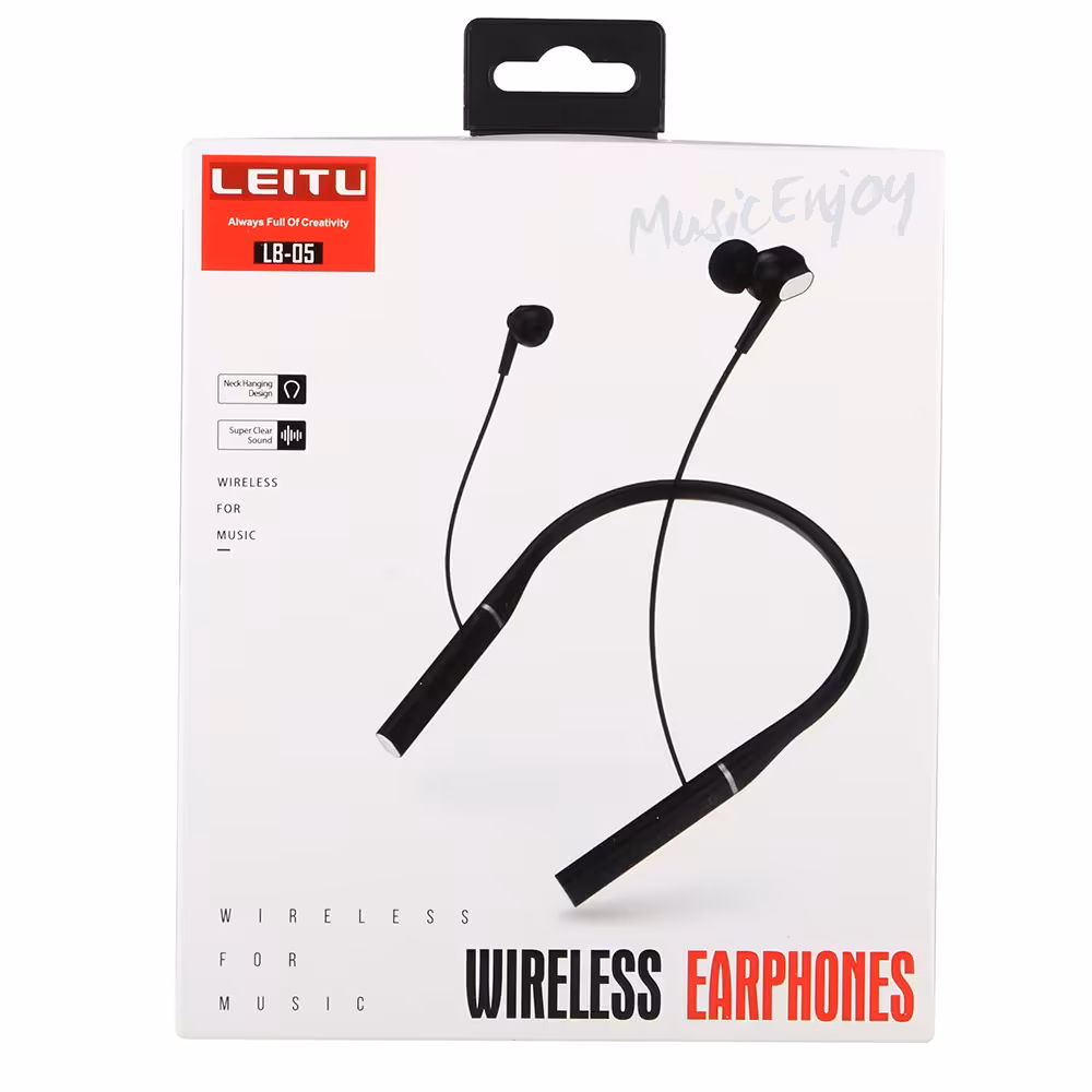 هدست LB-05 ا LEITU بلوتوث گردنی لیتو مدل  LB-05 Wireless headset

