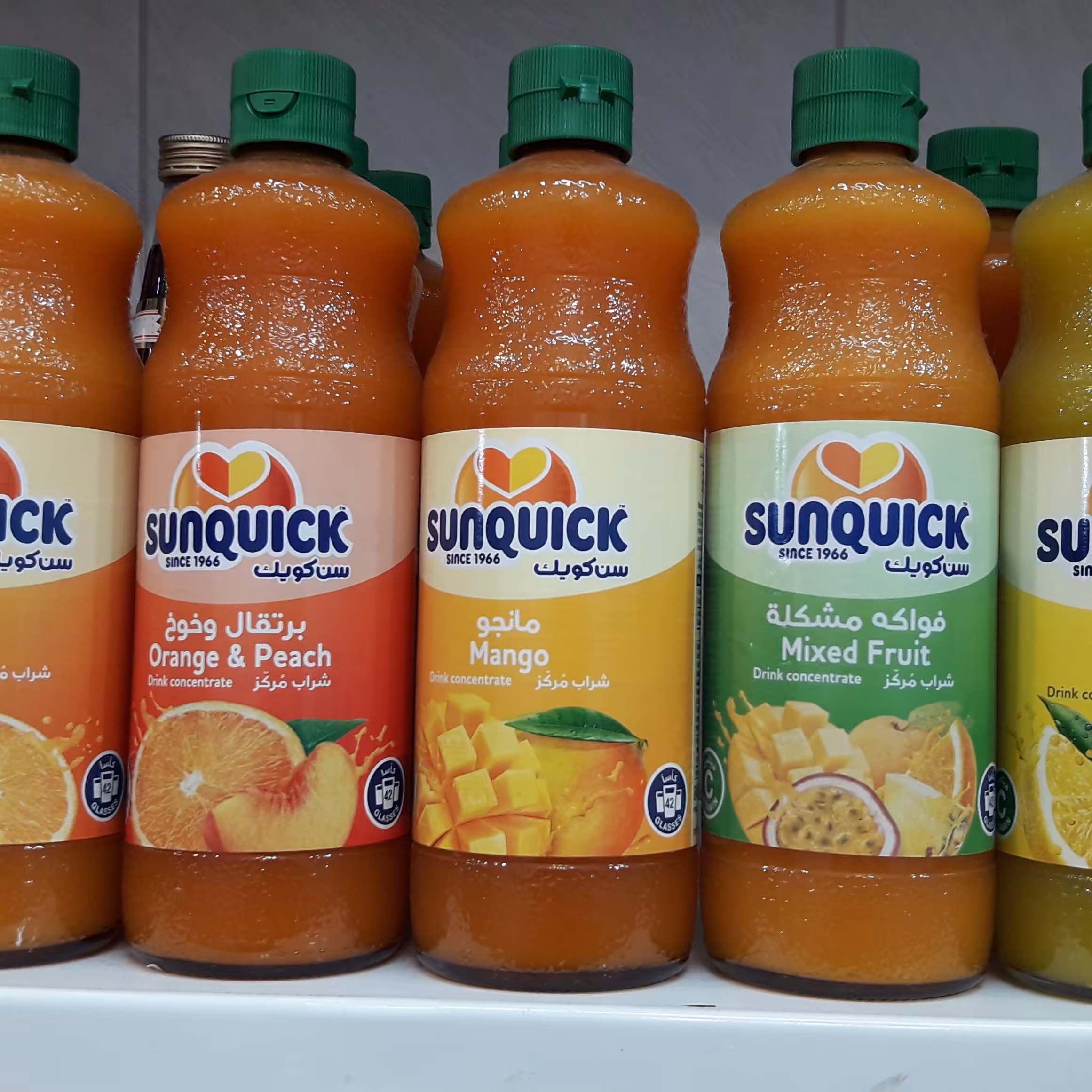 شربت سانکوئیک در 5طعم بهشتی 