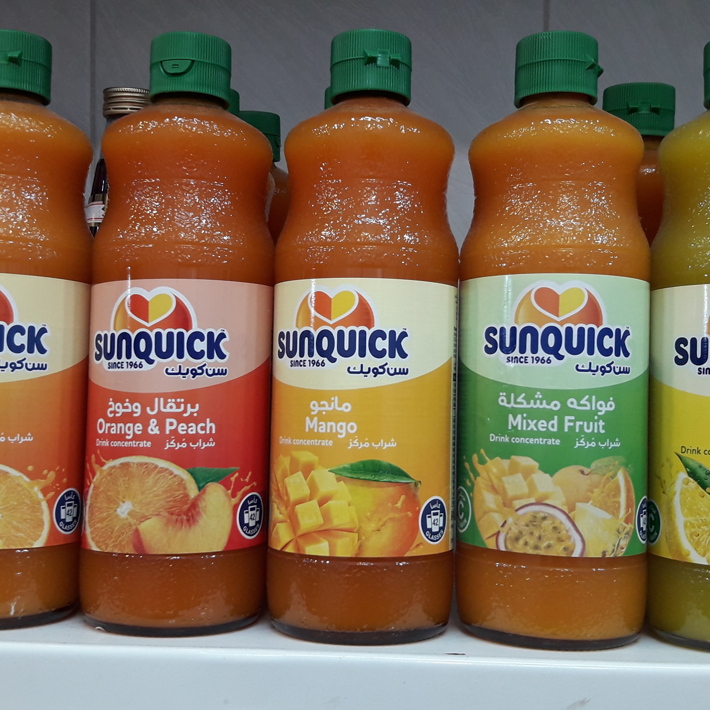 شربت سانکوئیک در 5طعم بهشتی 