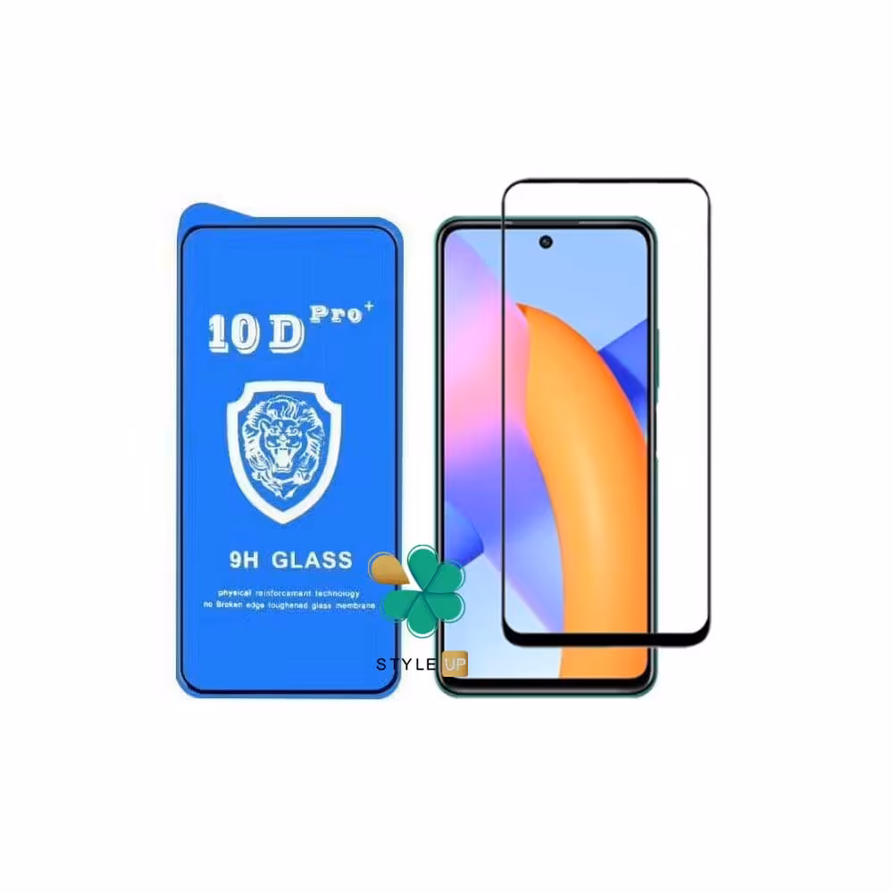 گلس تمام صفحه گوشی هواوی Huawei Honor 10X Lite مدل 10D Pro